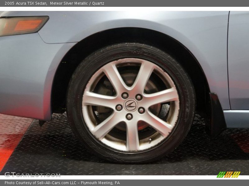 Meteor Silver Metallic / Quartz 2005 Acura TSX Sedan