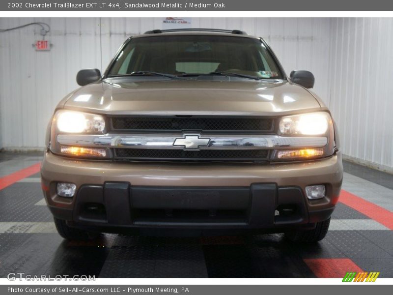Sandalwood Metallic / Medium Oak 2002 Chevrolet TrailBlazer EXT LT 4x4