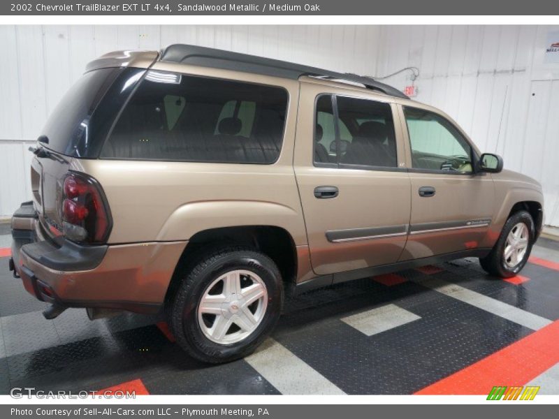 Sandalwood Metallic / Medium Oak 2002 Chevrolet TrailBlazer EXT LT 4x4