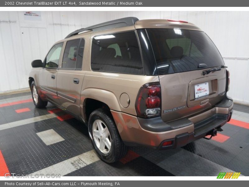 Sandalwood Metallic / Medium Oak 2002 Chevrolet TrailBlazer EXT LT 4x4