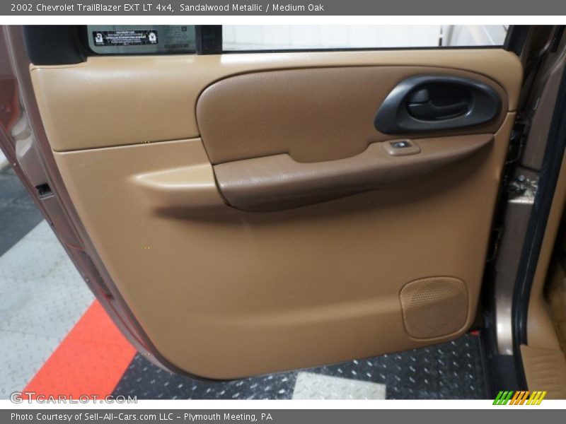 Sandalwood Metallic / Medium Oak 2002 Chevrolet TrailBlazer EXT LT 4x4