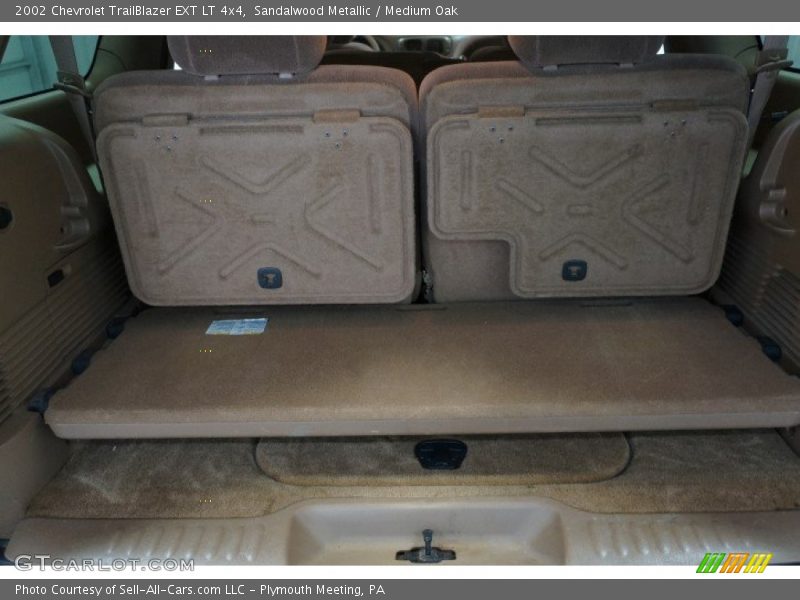 Sandalwood Metallic / Medium Oak 2002 Chevrolet TrailBlazer EXT LT 4x4