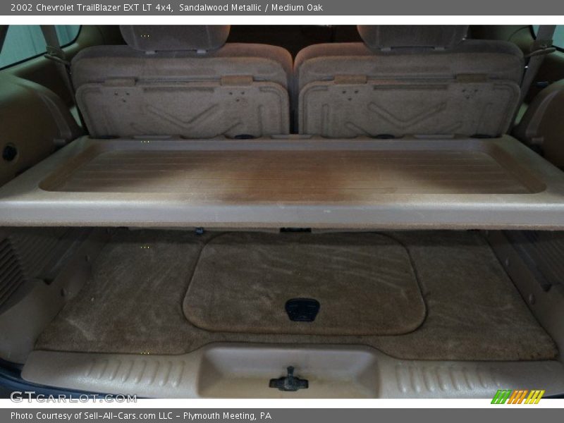 Sandalwood Metallic / Medium Oak 2002 Chevrolet TrailBlazer EXT LT 4x4