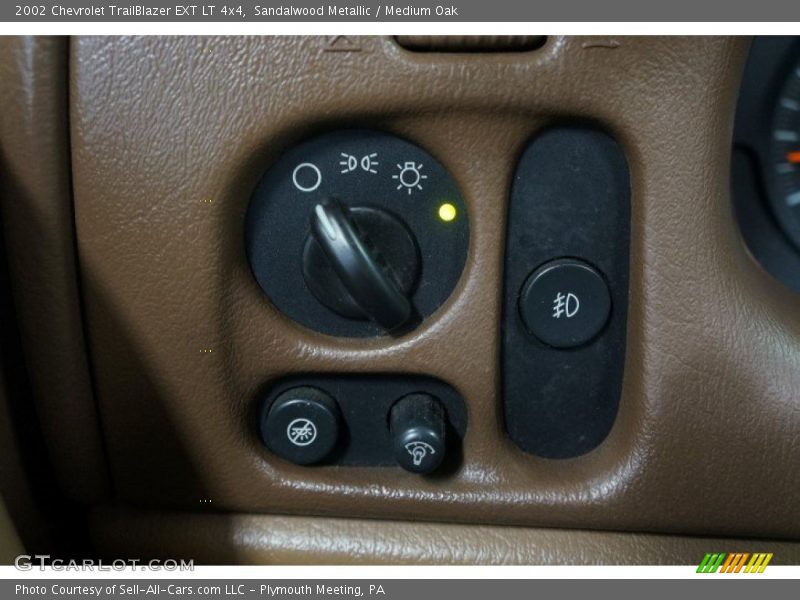 Sandalwood Metallic / Medium Oak 2002 Chevrolet TrailBlazer EXT LT 4x4