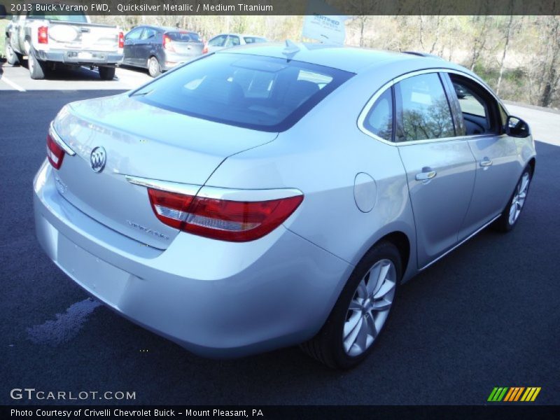 Quicksilver Metallic / Medium Titanium 2013 Buick Verano FWD