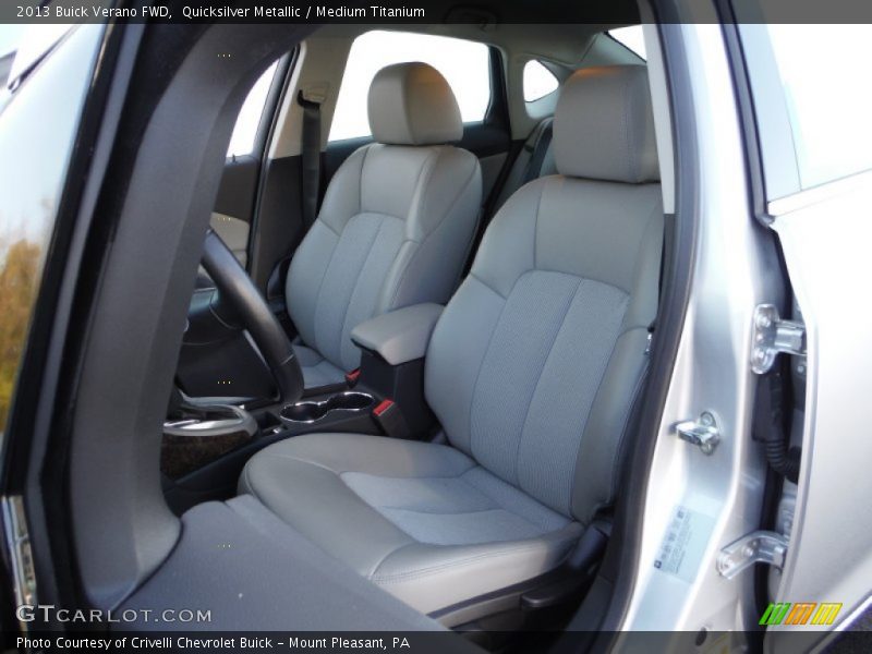Quicksilver Metallic / Medium Titanium 2013 Buick Verano FWD