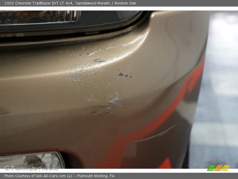 Sandalwood Metallic / Medium Oak 2002 Chevrolet TrailBlazer EXT LT 4x4