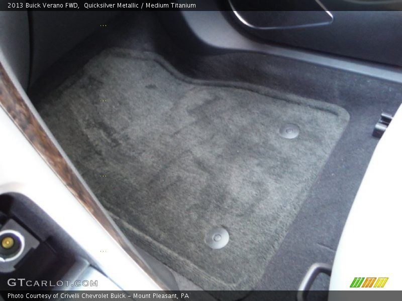 Quicksilver Metallic / Medium Titanium 2013 Buick Verano FWD