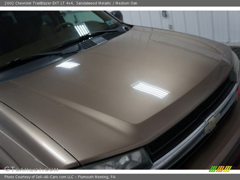 Sandalwood Metallic / Medium Oak 2002 Chevrolet TrailBlazer EXT LT 4x4