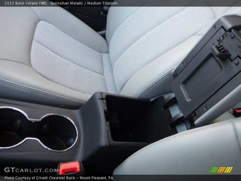 Quicksilver Metallic / Medium Titanium 2013 Buick Verano FWD