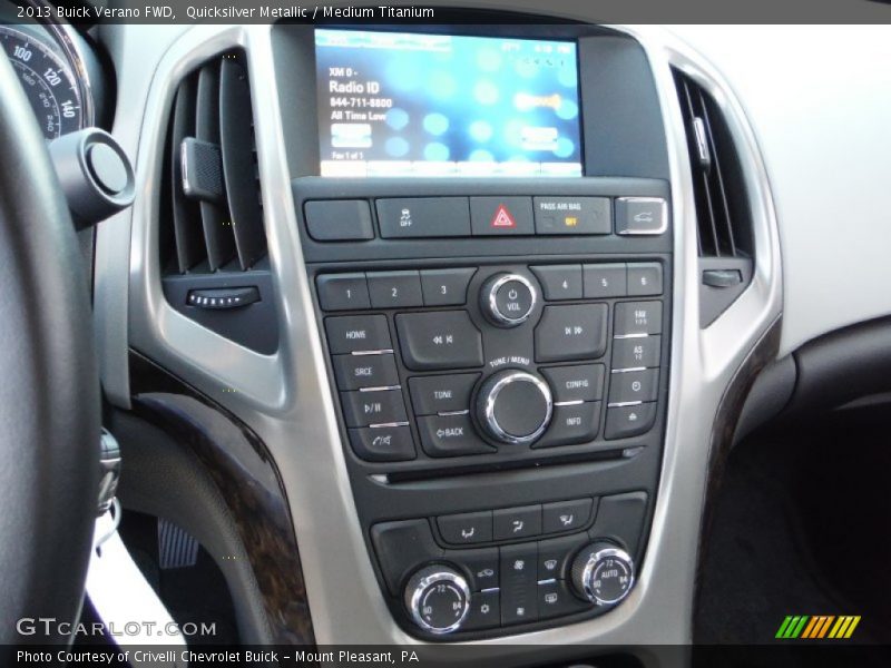 Quicksilver Metallic / Medium Titanium 2013 Buick Verano FWD