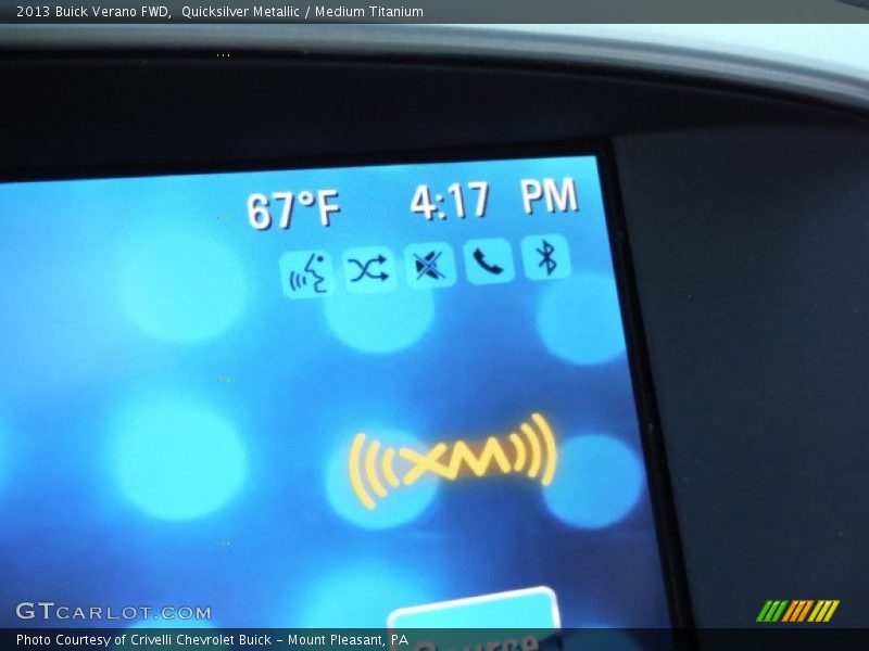 Quicksilver Metallic / Medium Titanium 2013 Buick Verano FWD
