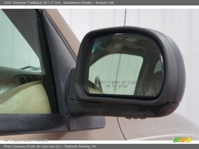 Sandalwood Metallic / Medium Oak 2002 Chevrolet TrailBlazer EXT LT 4x4