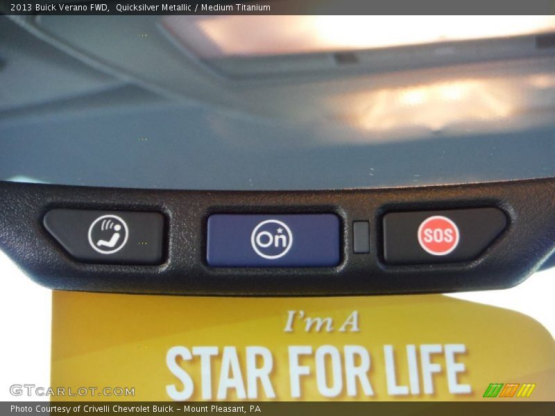 Quicksilver Metallic / Medium Titanium 2013 Buick Verano FWD