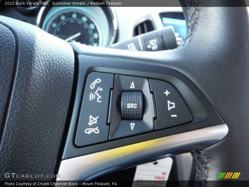 Quicksilver Metallic / Medium Titanium 2013 Buick Verano FWD