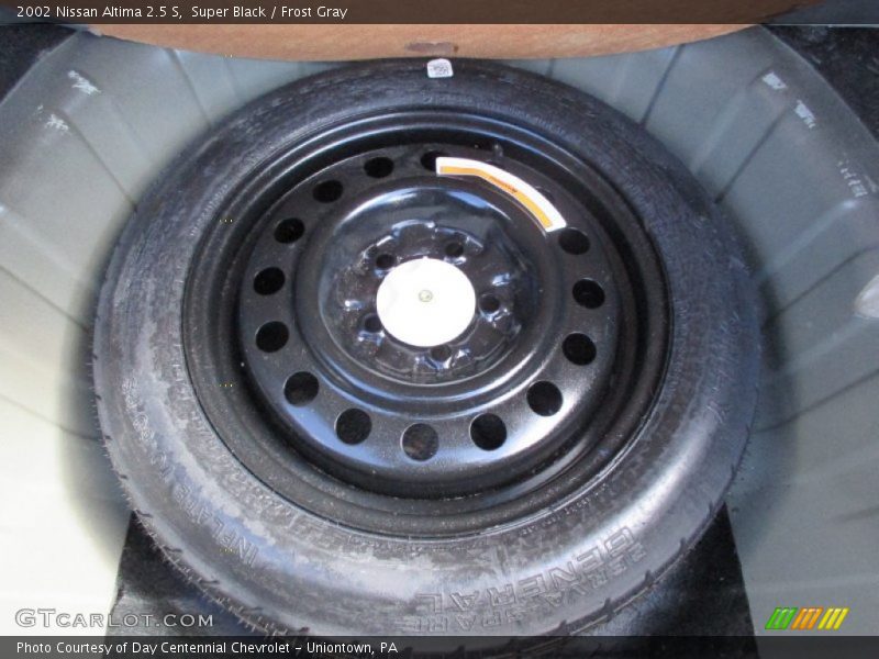 Super Black / Frost Gray 2002 Nissan Altima 2.5 S