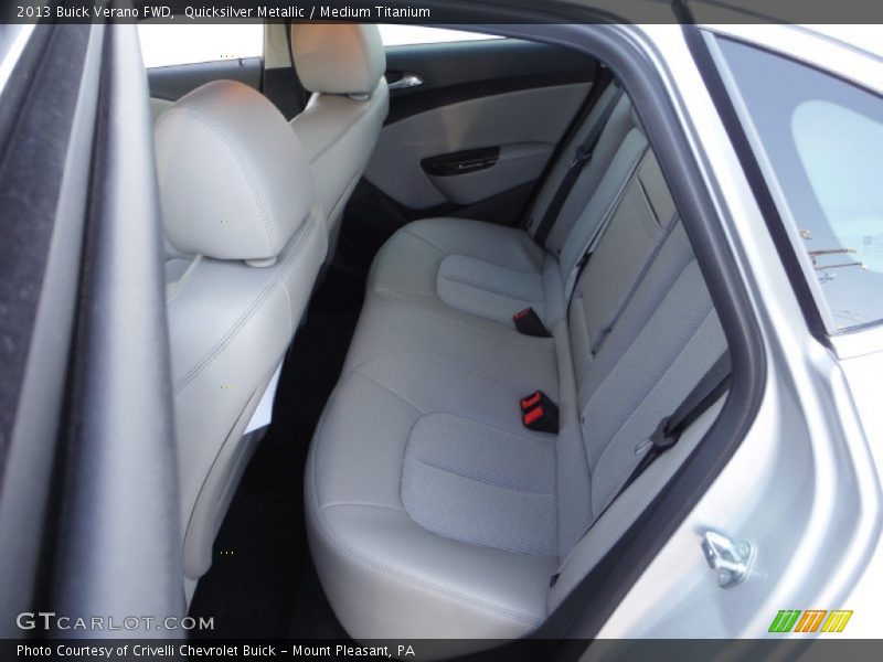 Quicksilver Metallic / Medium Titanium 2013 Buick Verano FWD