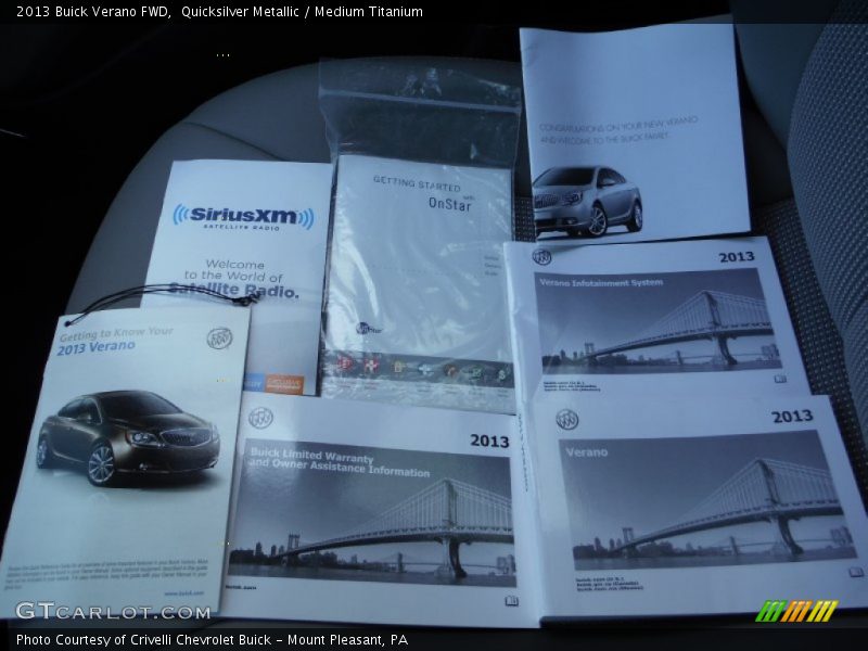 Quicksilver Metallic / Medium Titanium 2013 Buick Verano FWD