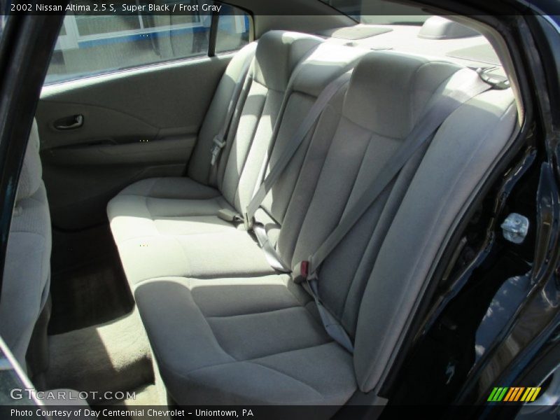 Super Black / Frost Gray 2002 Nissan Altima 2.5 S