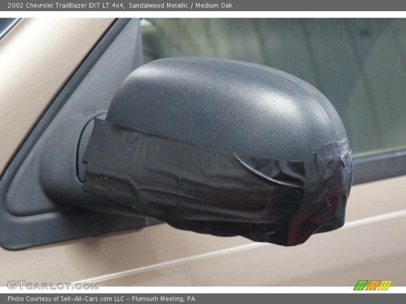 Sandalwood Metallic / Medium Oak 2002 Chevrolet TrailBlazer EXT LT 4x4