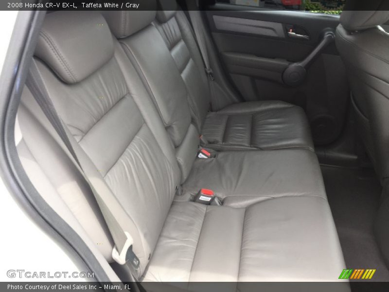 Taffeta White / Gray 2008 Honda CR-V EX-L