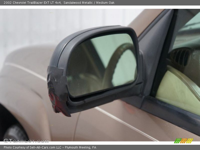 Sandalwood Metallic / Medium Oak 2002 Chevrolet TrailBlazer EXT LT 4x4