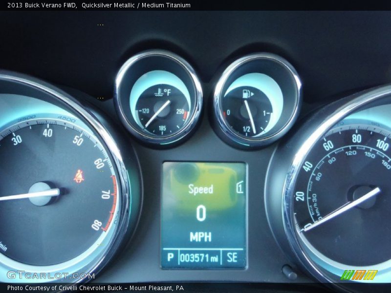 Quicksilver Metallic / Medium Titanium 2013 Buick Verano FWD