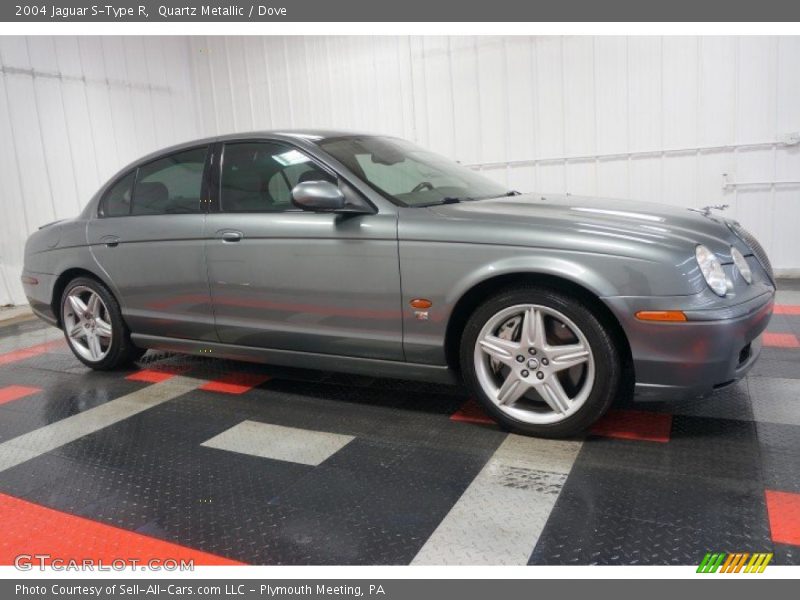 Quartz Metallic / Dove 2004 Jaguar S-Type R