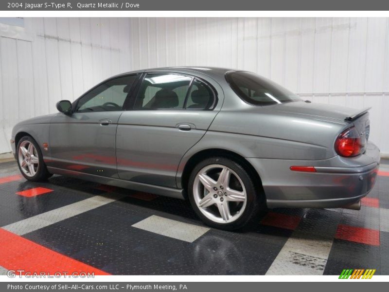 Quartz Metallic / Dove 2004 Jaguar S-Type R