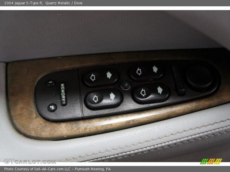 Quartz Metallic / Dove 2004 Jaguar S-Type R