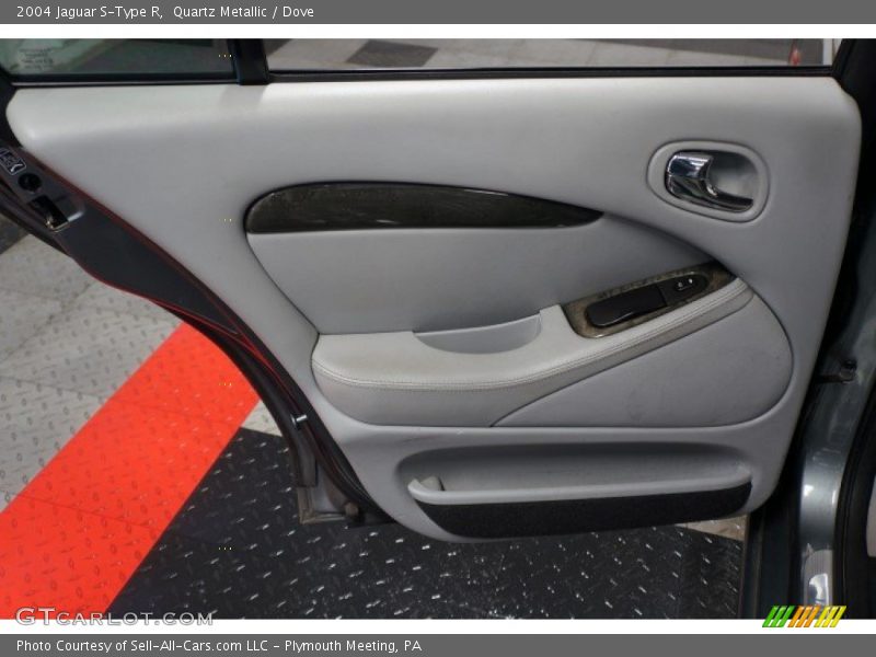 Quartz Metallic / Dove 2004 Jaguar S-Type R