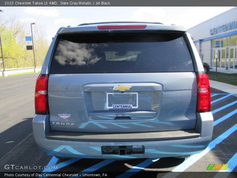 Slate Gray Metallic / Jet Black 2015 Chevrolet Tahoe LS 4WD
