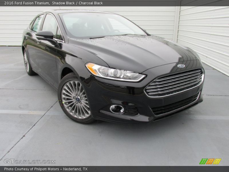 Shadow Black / Charcoal Black 2016 Ford Fusion Titanium