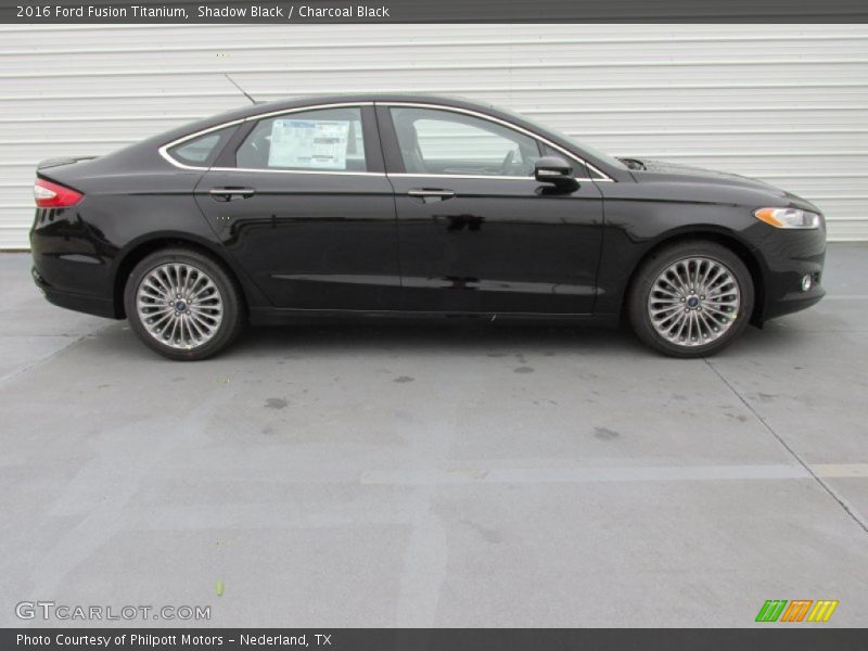 Shadow Black / Charcoal Black 2016 Ford Fusion Titanium