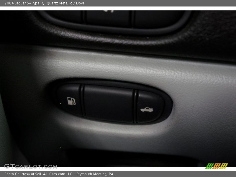 Quartz Metallic / Dove 2004 Jaguar S-Type R