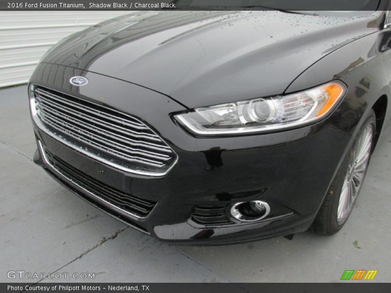 Shadow Black / Charcoal Black 2016 Ford Fusion Titanium