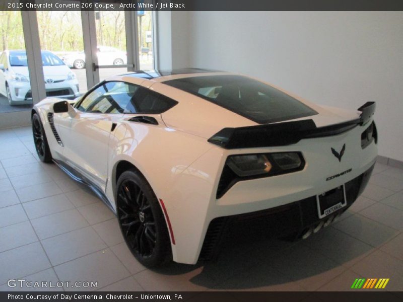 Arctic White / Jet Black 2015 Chevrolet Corvette Z06 Coupe