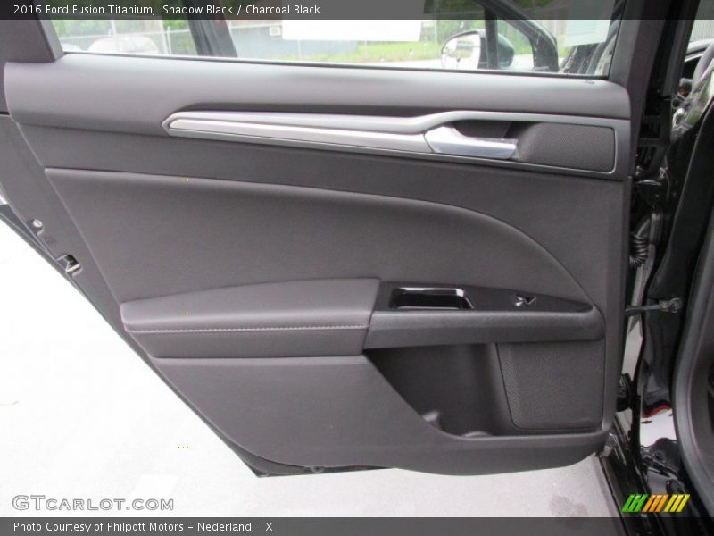 Door Panel of 2016 Fusion Titanium