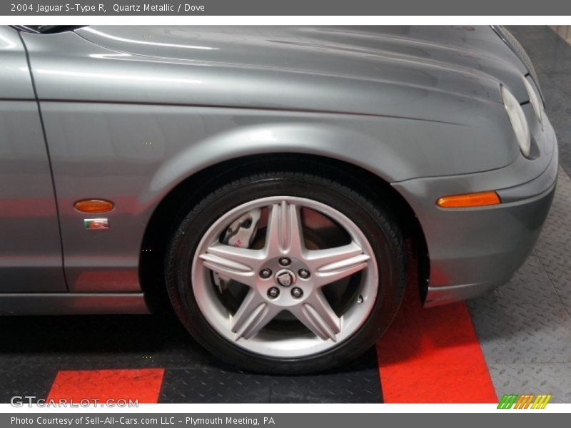Quartz Metallic / Dove 2004 Jaguar S-Type R
