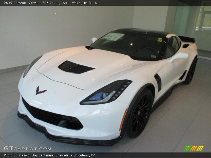 Arctic White / Jet Black 2015 Chevrolet Corvette Z06 Coupe