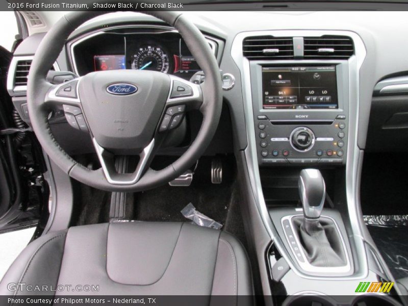Dashboard of 2016 Fusion Titanium