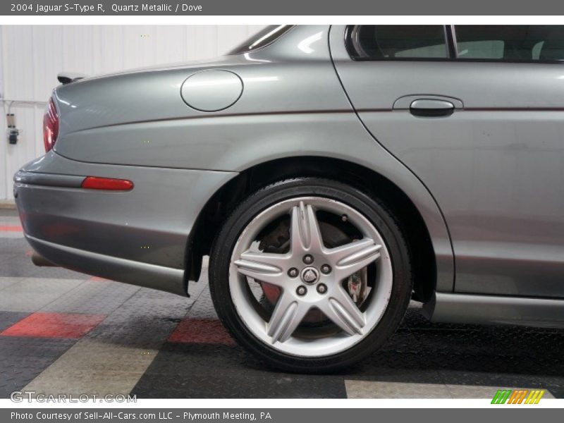 Quartz Metallic / Dove 2004 Jaguar S-Type R
