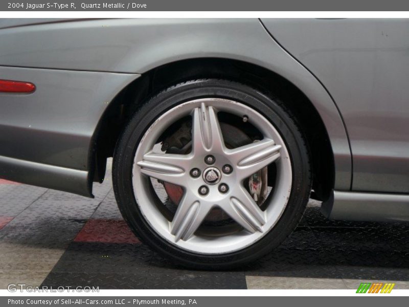 Quartz Metallic / Dove 2004 Jaguar S-Type R