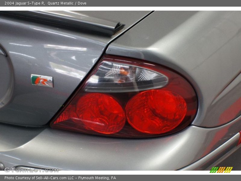 Quartz Metallic / Dove 2004 Jaguar S-Type R