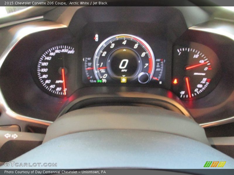 Arctic White / Jet Black 2015 Chevrolet Corvette Z06 Coupe