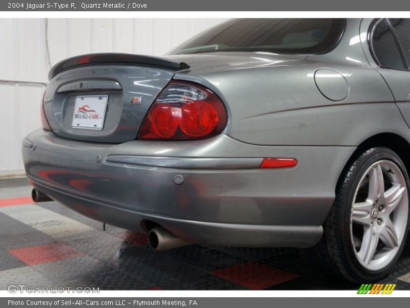 Quartz Metallic / Dove 2004 Jaguar S-Type R