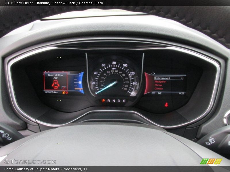  2016 Fusion Titanium Titanium Gauges