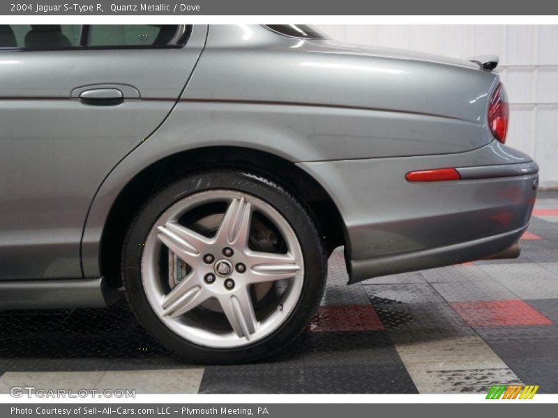Quartz Metallic / Dove 2004 Jaguar S-Type R