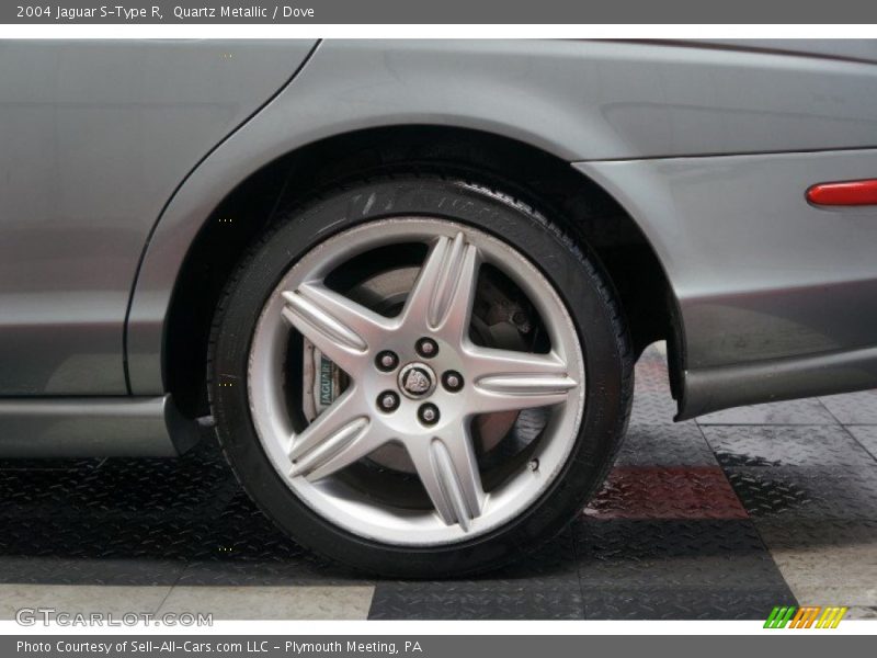 Quartz Metallic / Dove 2004 Jaguar S-Type R