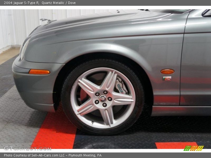 Quartz Metallic / Dove 2004 Jaguar S-Type R